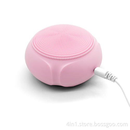 Rechargeable Waterproof Silicone Face Massage Vibration